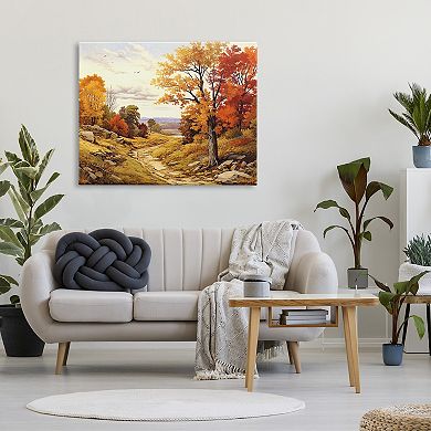 Stupell Home Decor Classic Fall Foliage Canvas Wall Art