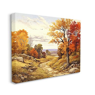 Stupell Home Decor Classic Fall Foliage Canvas Wall Art