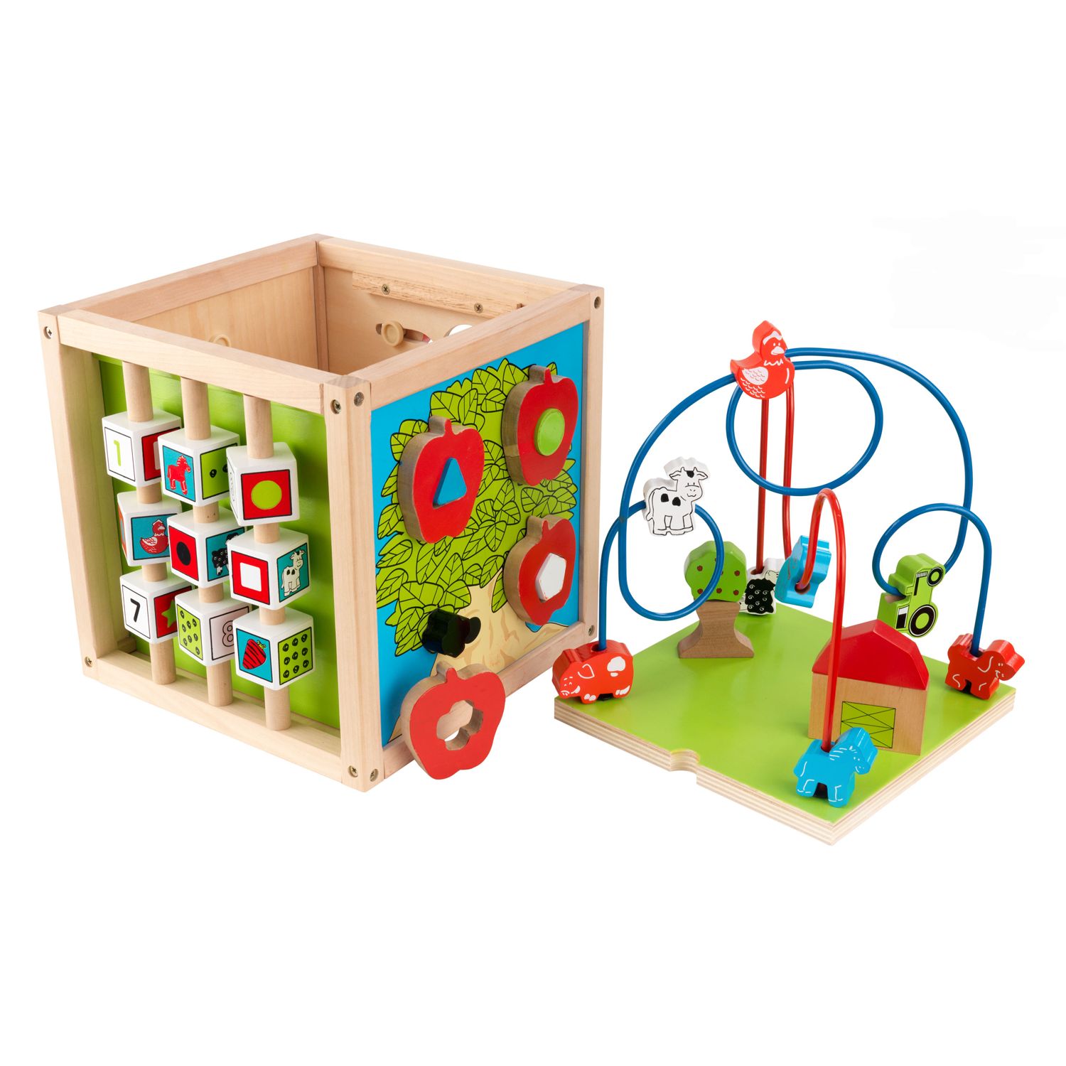 bead maze cube learning toys