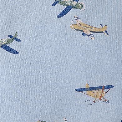 Toddler Girl Carter's Plane 2-Way Zip Wearable Blanket