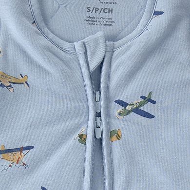 Toddler Girl Carter's Plane 2-Way Zip Wearable Blanket