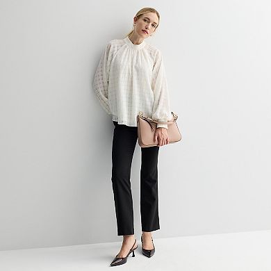 Women's Nine West Mockneck Blouse