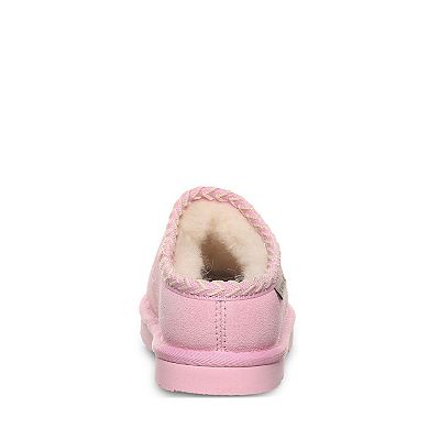 Bearpaw Tabitha Kids Suede Slip-On Slippers