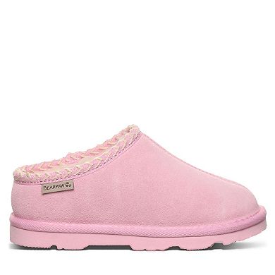 Bearpaw Tabitha Kids Suede Slip-On Slippers
