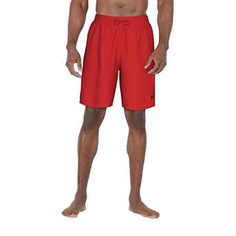 Men's Nike Essential Swim Contend Brief-Lined Volley Shorts