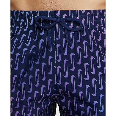 Men's Nike Swoosh Link 7-Inch Brief-Lined Swim Shorts