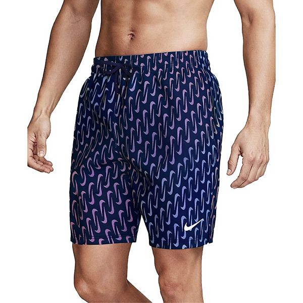 Men's Nike Swoosh Link 7-inch Brief-Lined Swim Shorts
