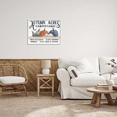 Stupell Home Decor Autumn Acres Farmstand Framed Giclee Wall Art