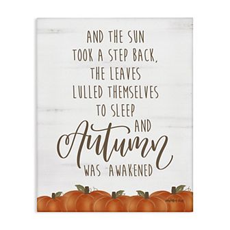 Stupell Home Decor Autumn Awakened Canvas Wall Art