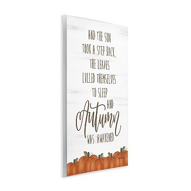 Stupell Home Decor Autumn Awakened Plaque Wall Art