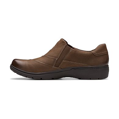 Clarks® Carleigh Abby Women's Nubuck Slip-On Casual Shoes