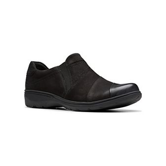 Clarks® Carleigh Abby Women's Nubuck Slip-On Casual Shoes
