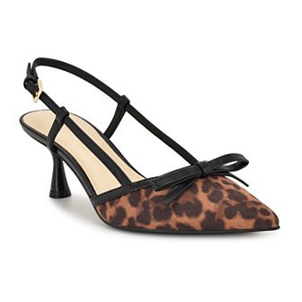 Nine West Reissa Women's Pointed Toe Slingback Dress Pumps