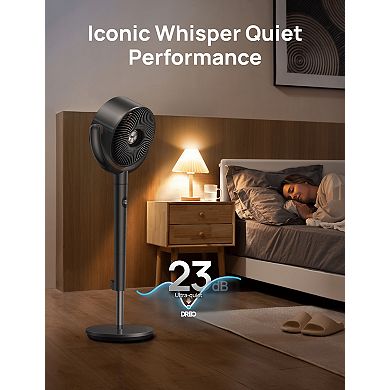 DREO 37-42 inch 9-Speed Oscillating Pedestal Fan