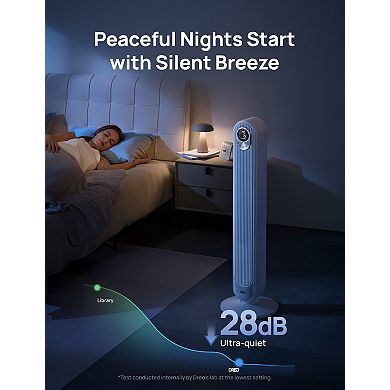 DREO 42 inch 6 Speed Quiet Tower Fan with Remote
