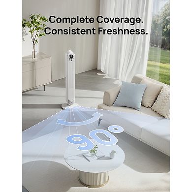 DREO 42 inch 6 Speed Quiet Tower Fan with Remote