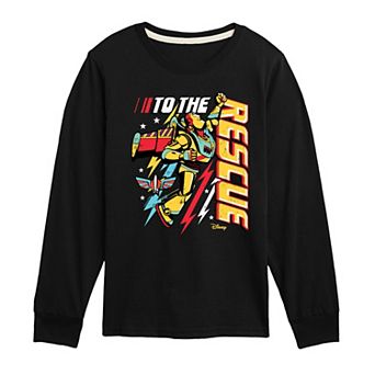 Disney / Pixar's Toy Story Buzz Boys 8-20 To The Rescue Pop Art Long Sleeve Graphic Tee