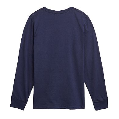 Disney / Pixar's Inside Out 2 Boys 8-20 Anxiety Everything's Fine Long Sleeve Graphic Tee