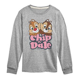 Disney's Chip 'N' Dale Boys 8-20 Stacked Long Sleeve Graphic Tee