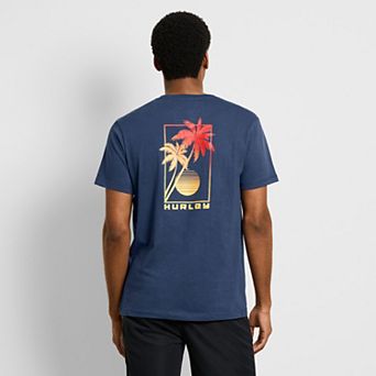 Men's Hurley Sun Lined Graphic Tee