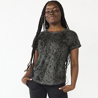 Petite Tek Gear® Core Raglan Tee