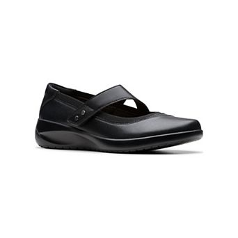 Clarks® Kaetlyn Jane Women's Leather Adjustable Strap Mary Janes