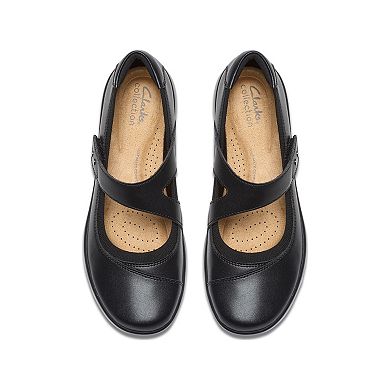 Clarks Kaetlyn Jane Women's Leather Adjustable Strap Mary Janes