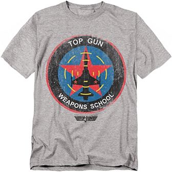 Big & Tall Top Gun Weapons School Graphic Tee