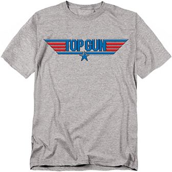 Big & Tall Top Gun 8-Bit Logo Graphic Tee
