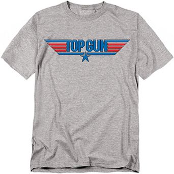 Big & Tall Top Gun 8-Bit Logo Graphic Tee