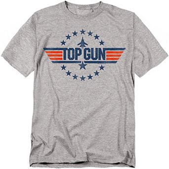 Big & Tall Top Gun Star Graphic Tee
