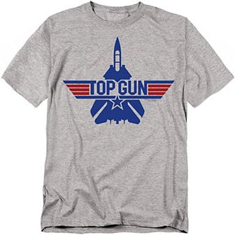 Big & Tall Top Gun Jet Logo Graphic Tee
