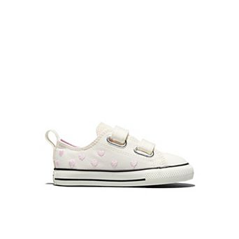 Converse Chuck Taylor All Star Hearts 2V Toddler Girls Casual Sneakers