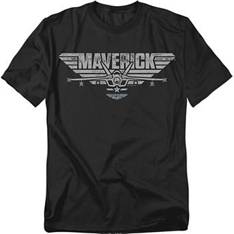 Big & Tall Top Gun Maverick Plane Logo Graphic Tee