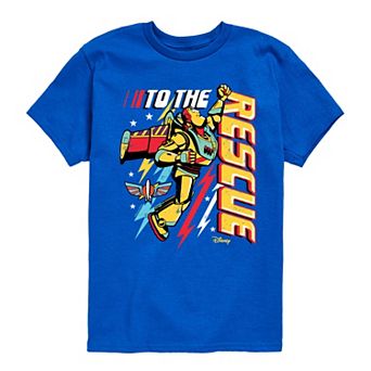 Disney / Pixar's Toy Story Buzz Boys 8-20 To The Rescue Pop Art Graphic Tee