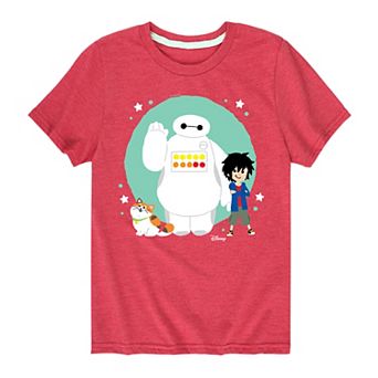 Disney's Baymax Hiro & Mochi Boys 8-20 Graphic Tee