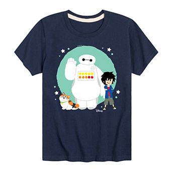 Disney's Baymax Hiro & Mochi Boys 8-20 Graphic Tee