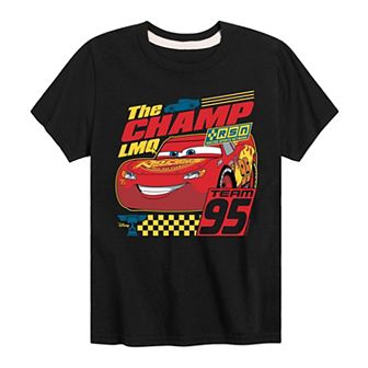 Disney / Pixar's Cars Lightning McQueen Boys 8-20 The Champ Graphic Tee