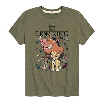 Disney's The Lion King Boys 8-20 Bugs Graphic Tee