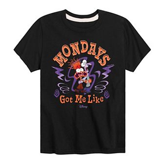 Disney / Pixar's Inside Out 2 Boys 8-20 Mondays Got Me Like Graphic Tee