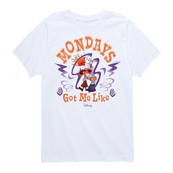 Disney / Pixar's Inside Out 2 Boys 8-20 Mondays Got Me Like Graphic Tee