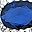 Silver Tone Blue