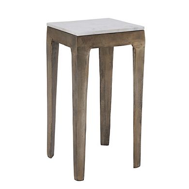 Renwil Abby Side Table In Cream Color