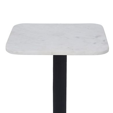 Renwil Laila Side Table In Black Color