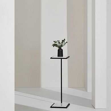 Renwil Danica Steel & Marble Side Table