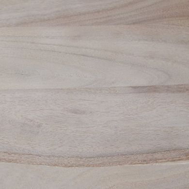 Renwil Antares Side Table In Beige, Black Color