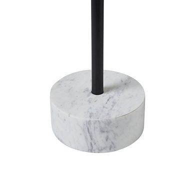 Renwil Antares Side Table In Beige, Black Color