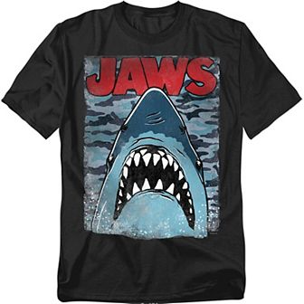 Big & Tall Jaws Camo Graphic Tee