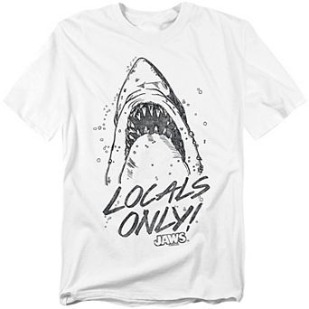 Big & Tall Jaws Locals Only Graphic Tee