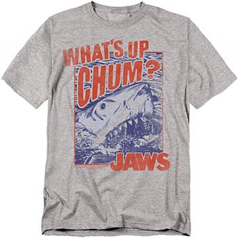 Big & Tall Jaws What's Up Chum Graphic Tee